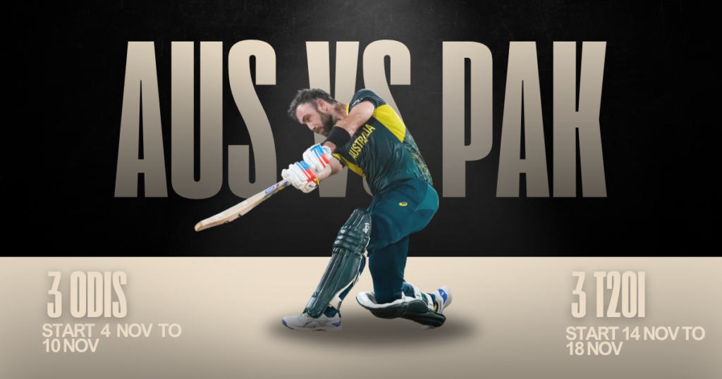 Pak vs Aus Schedule Upcoming Series Details