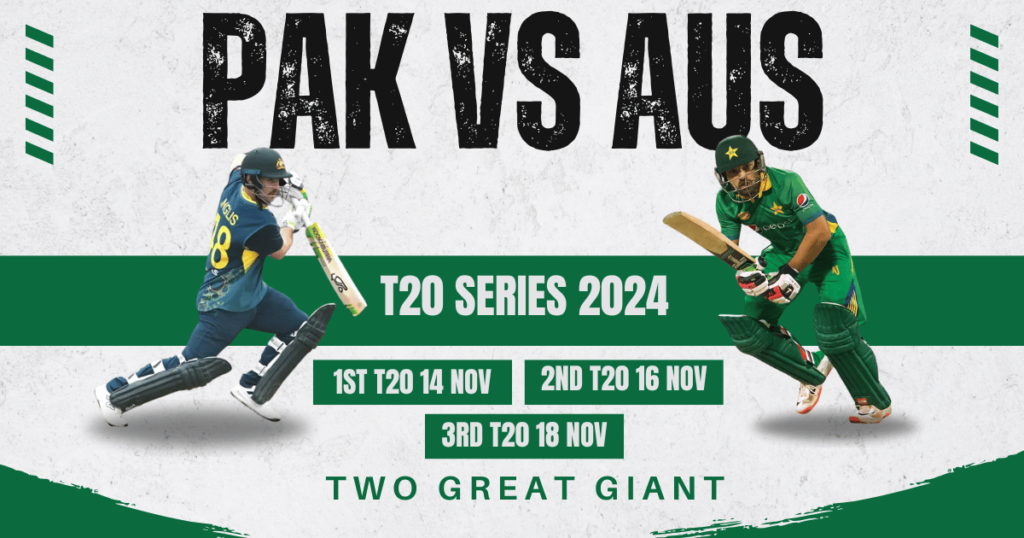 Pakistan vs Australia T20 series & Squad