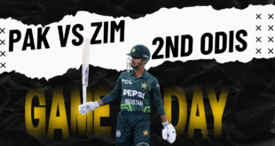 Pakistan vs Zimbabwe 2nd ODI