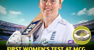 First Women’s Test Match