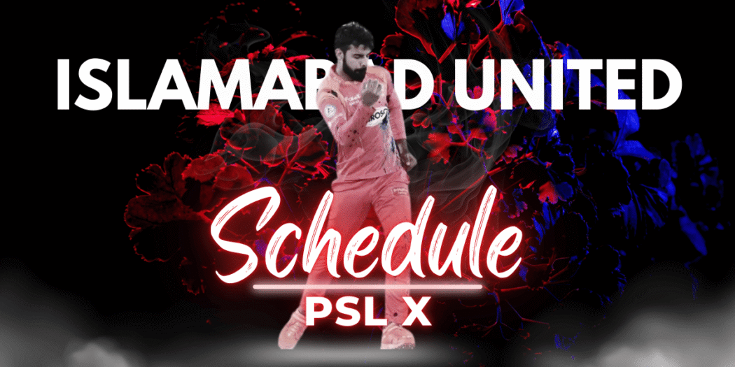 Islamabad United 2025 PSL X Match Schedule